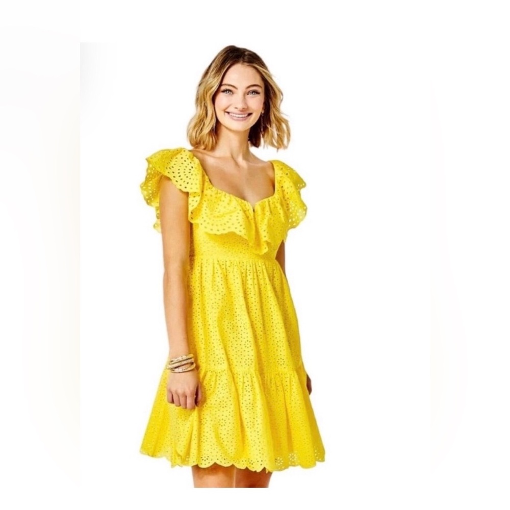 Brand new with tags Lilly Pulitzer asteria eyelet dress - size 12
